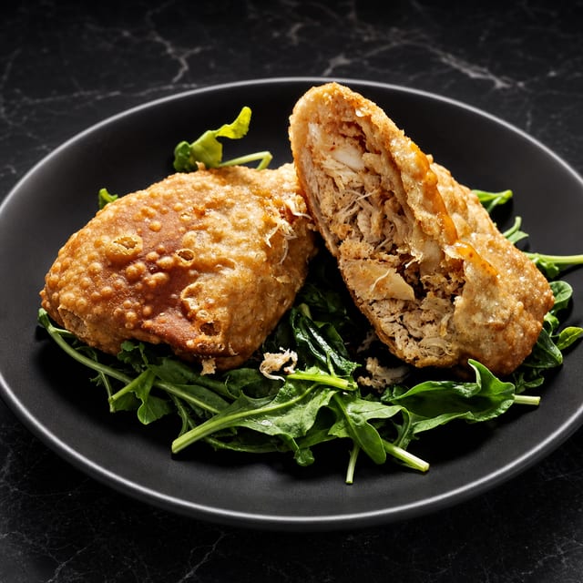 Crab & Shrimp Egg Rolls.