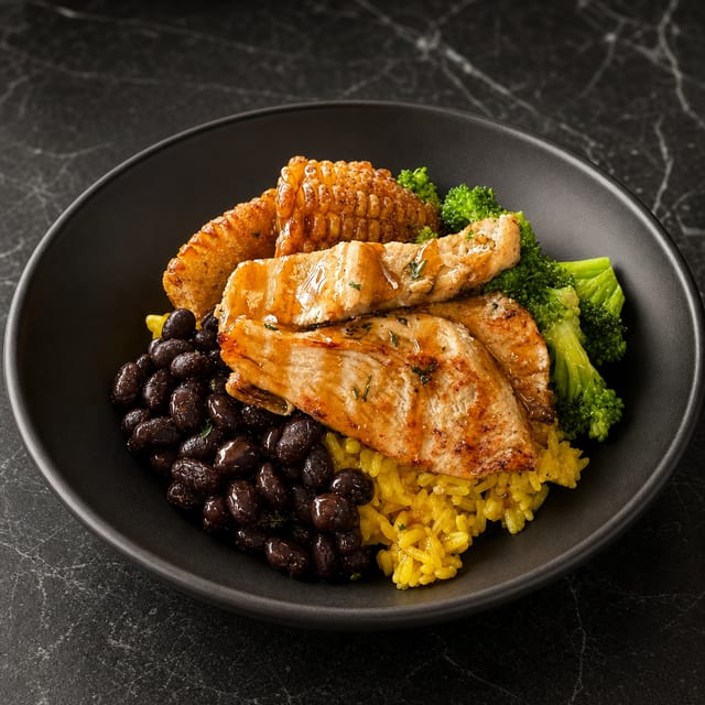 Chicken & Rice Bowl.
