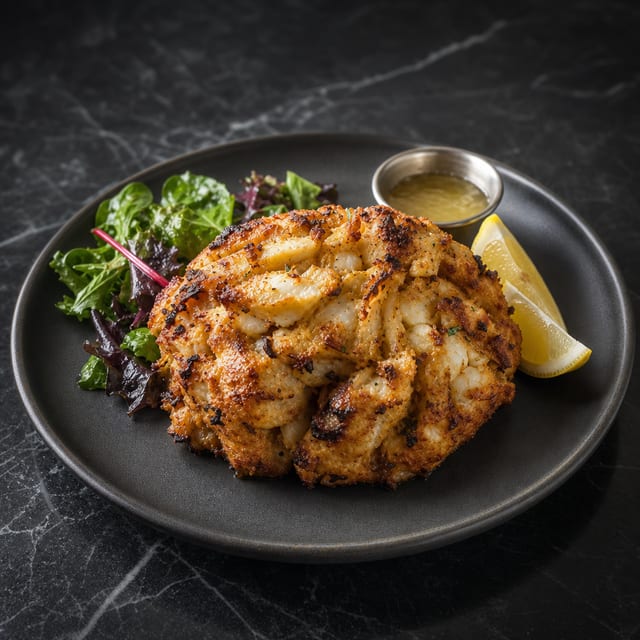 Jumbo Lump Crab Cake (1) W/2 Sides.