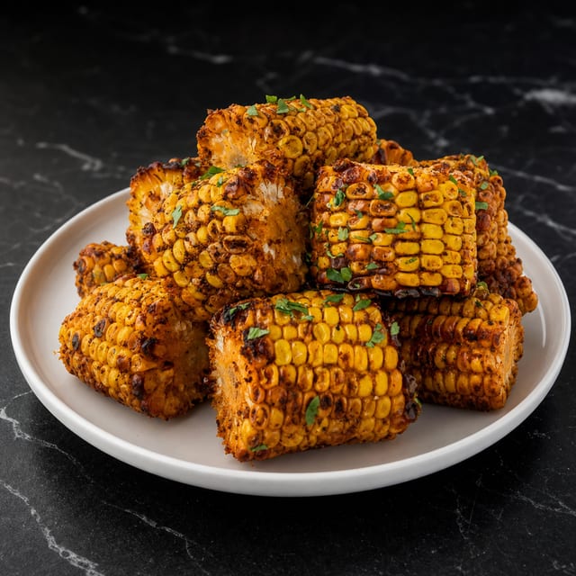 Deep Fried Cajun Corn On The Cob.