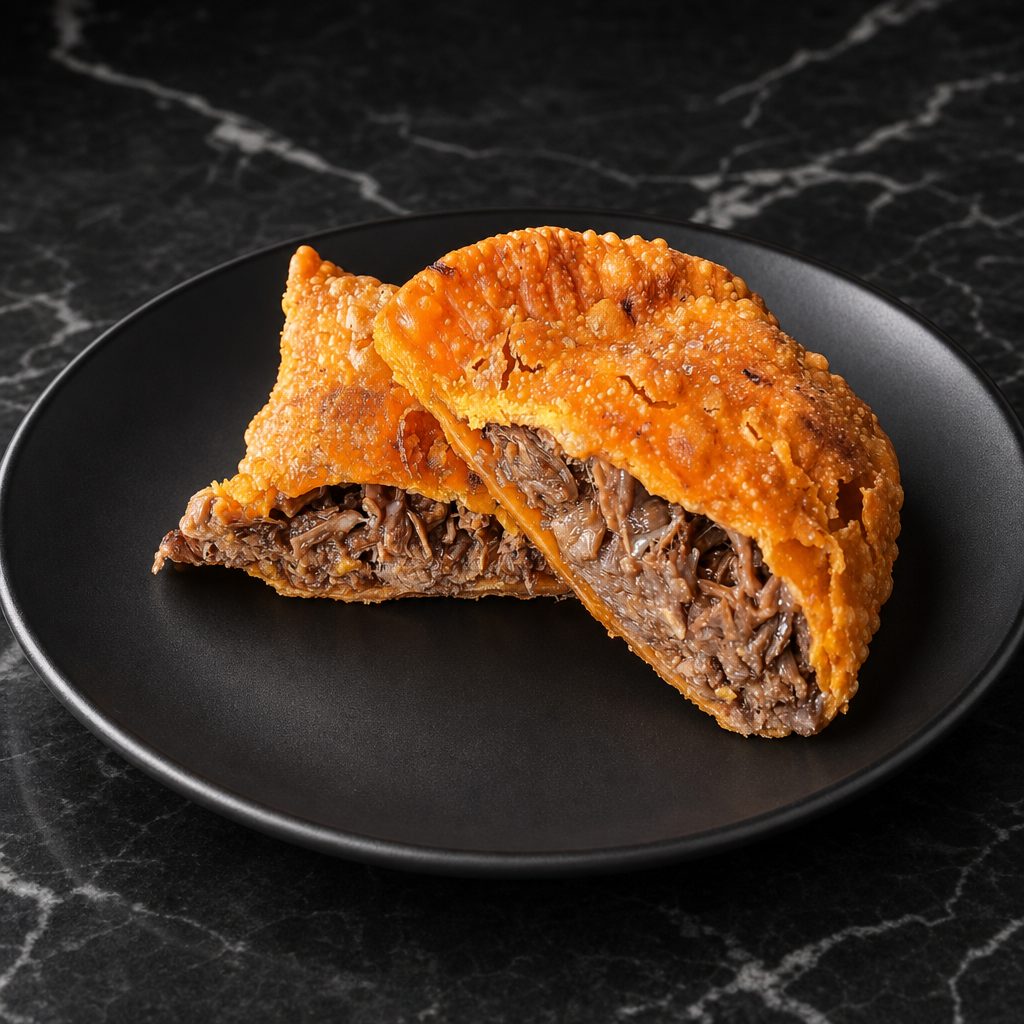 Beef Or Chicken Empanadas.