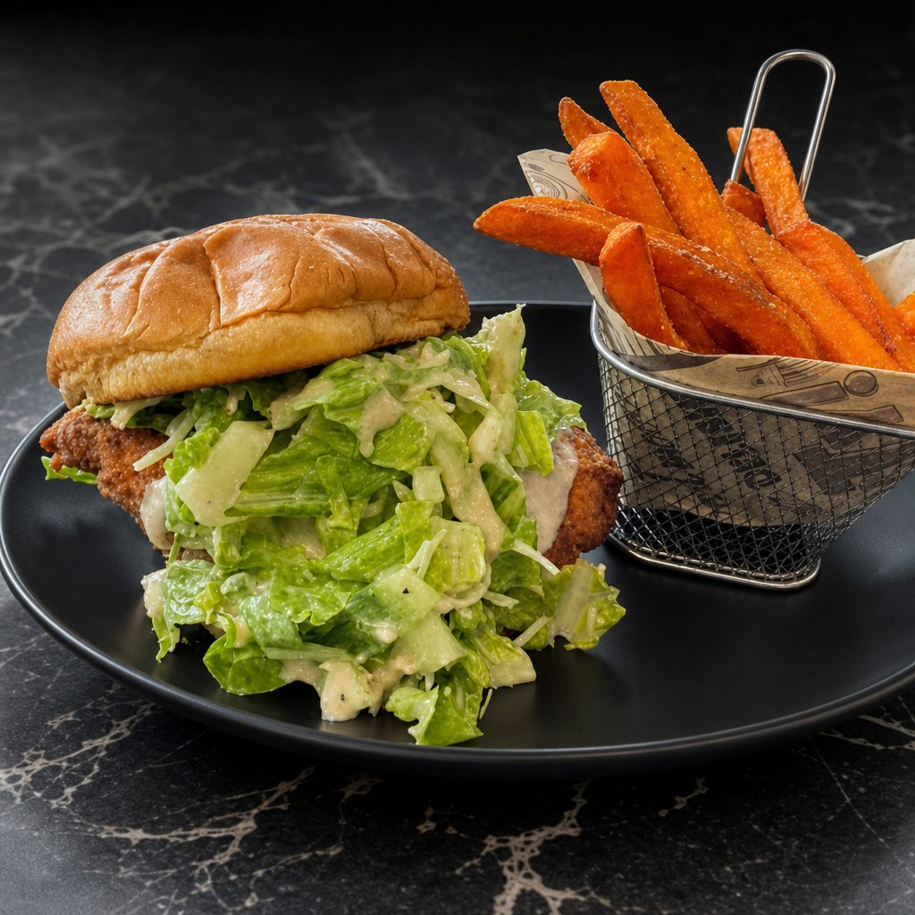 Chicken Caesar Sandwich.