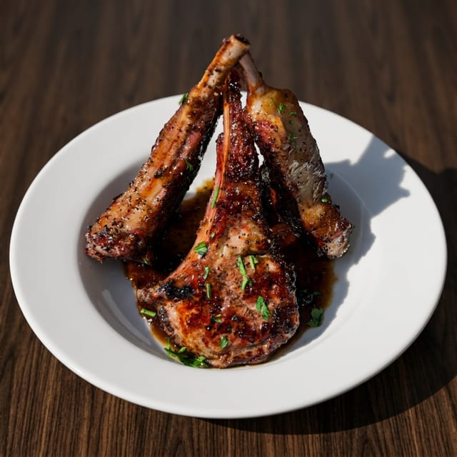 Honey Jerk Lamb Chops (3).